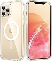 Vista 215 de FNTCASE Funda para iPhone 15 Plus: Fundas magnéticas transparentes para teléfono con protector de pantalla compatible con Magsafe Slim Anti