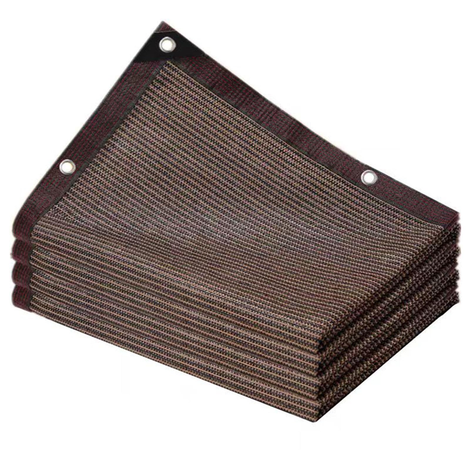 KLGFBDC Sunscreen Shade Net Durable & Lightweight Heat Protection for Greenhouse Balcony Beach Terrace UV Blocking WaterPermeable 7M x 7M Outdoor Canopy