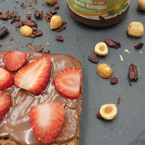 Aroha Sugar-Free Spreadable Chocolate Hazelnut Cream - Stevial, Ketogenic - 180 Gr