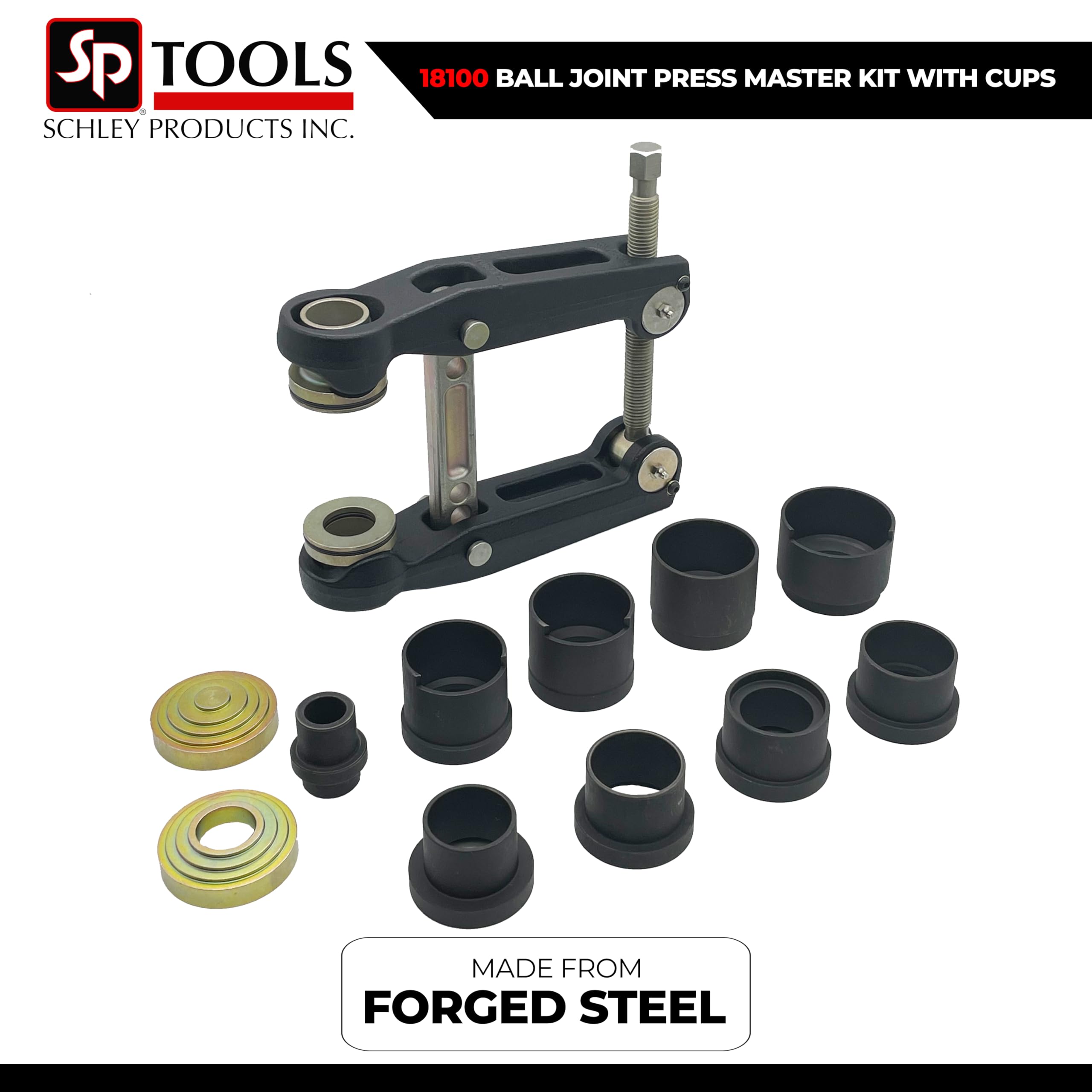 18100 Ball Joint Press Tool Master Set with Cups
