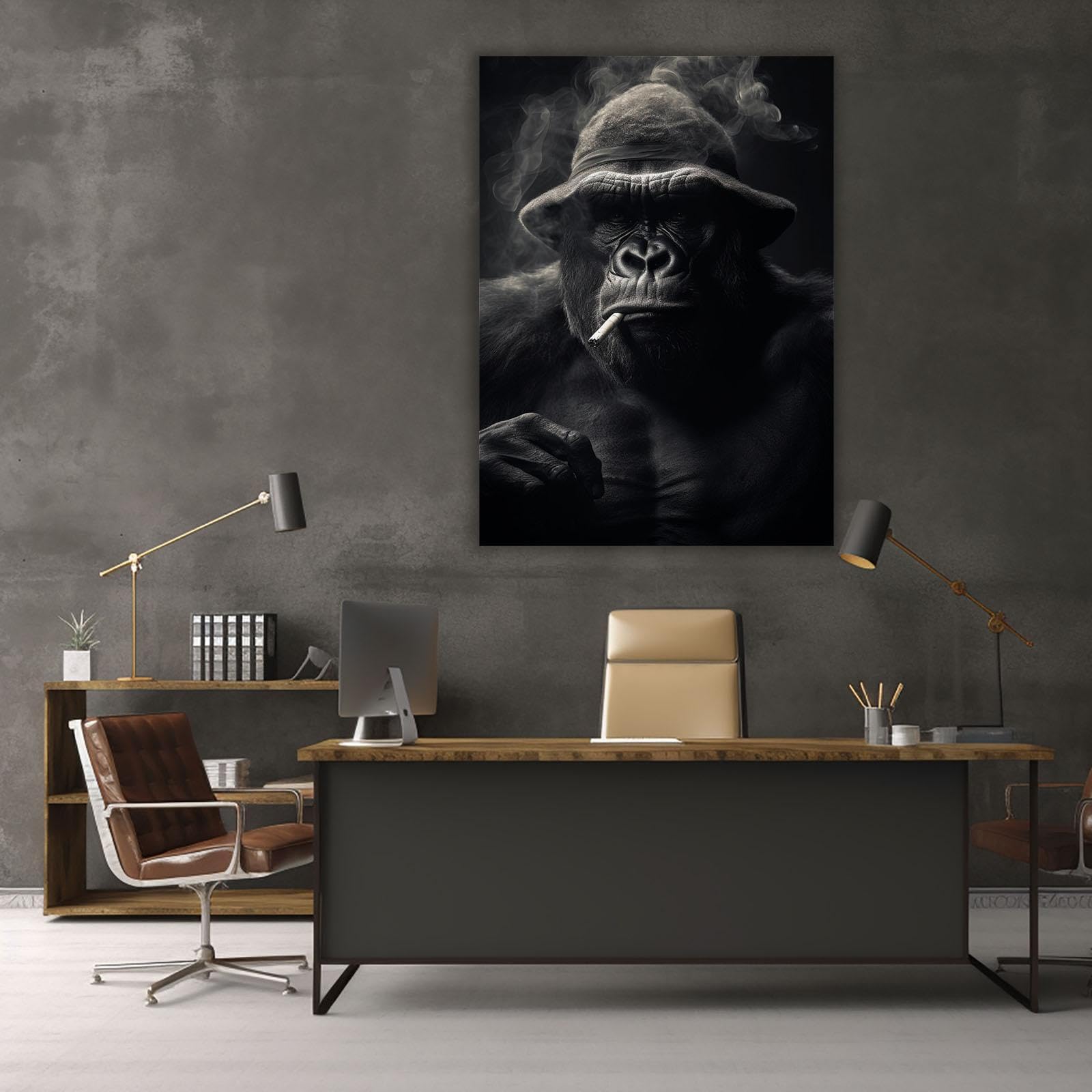 アートパネル　絵画　キラキラ　壁掛け　アート　ビジュー　シガー　タバコ　モノクロ 61d6ceecbcbf4ae6f9876041795c4a