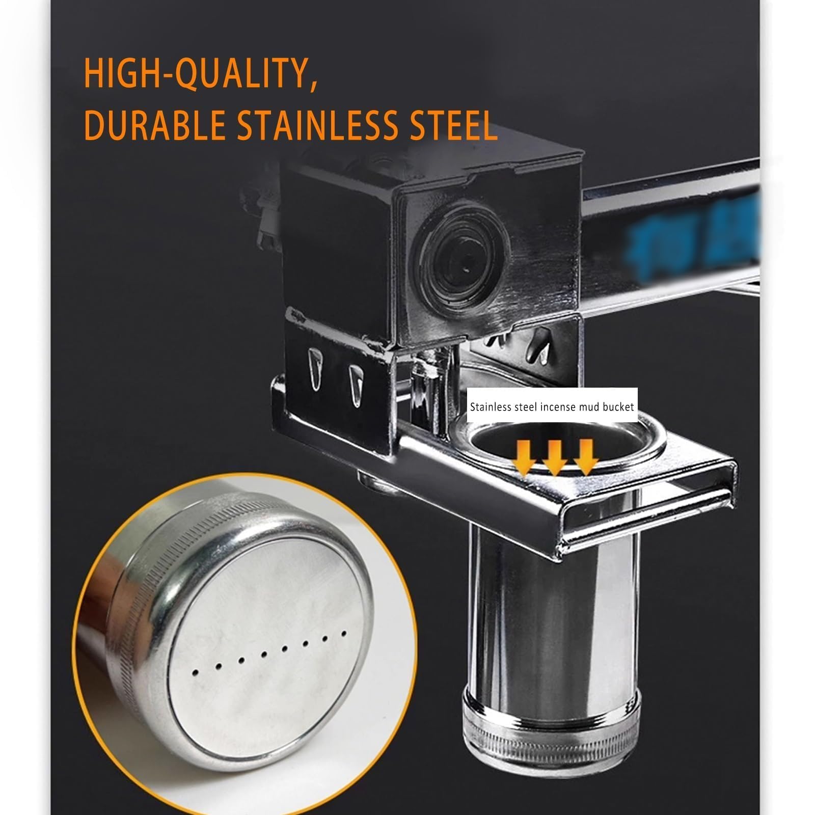 Kit per creare bastoncini di incenso manuale con piatti e secchio in acciaio inox per bastoncini fatti a mano fai da te, perfetto per gli appassionati di artigianato e gli amanti dell'aromaterapia