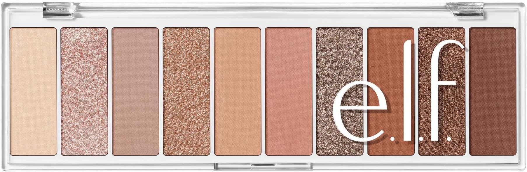 Perfect 10 Eyeshadow Palette, Ten Ultra-pigmented Shimmer & Matte Shades, Vegan & Cruelty-Free, Keep It Ethereal