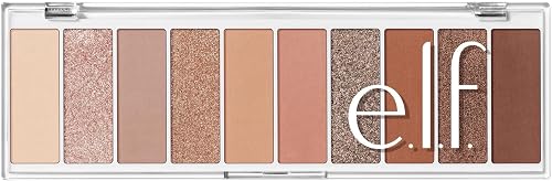e.l.f. Perfect 10 Eyeshadow Palette: Keep It Ethereal, Ultra-Pigmented Eyeshadows, Matte, Shimmer and Pearl Finish, Smooth Formula, Easy to Blend, Vegan & Cruelty-Free