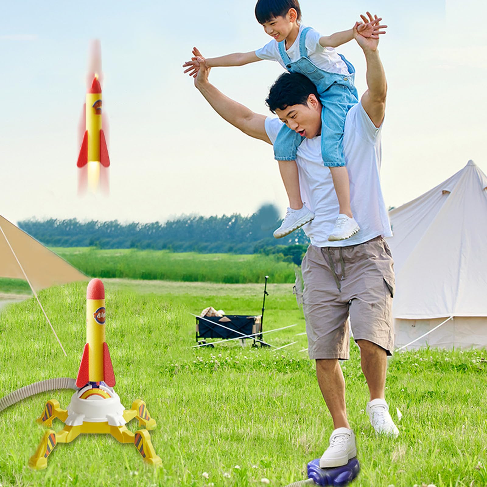 Flying Toy Spacecraft Spielzeug Für Familienspiele Für Außenfliege Freien Freien Motorisiertes Spielzeug Freien