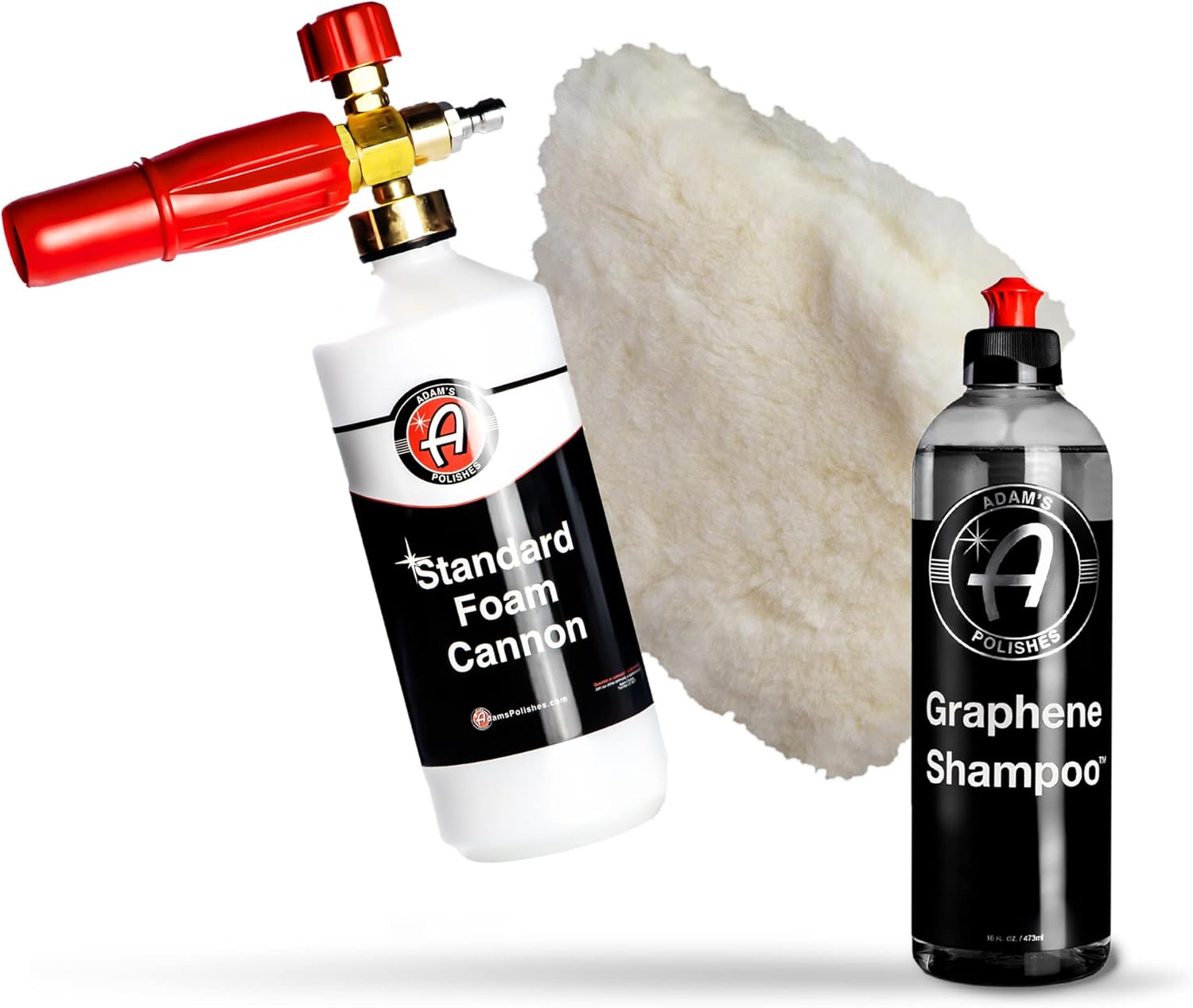 Adam's Polishes Standard Foam Cannon, Graphene Shampoo