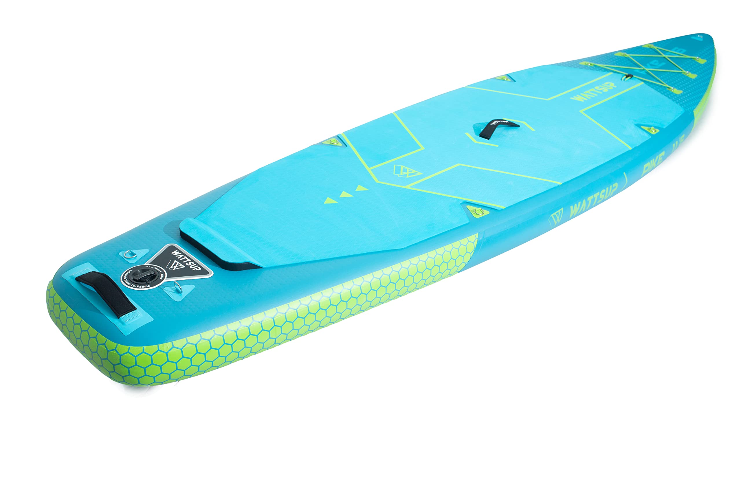 W WATTSUP - pb -wpik116k - wattsup pike 11'6 (combo kayak) - spessore 15 cm - goccia - punto rigido e robusto - 150 kg