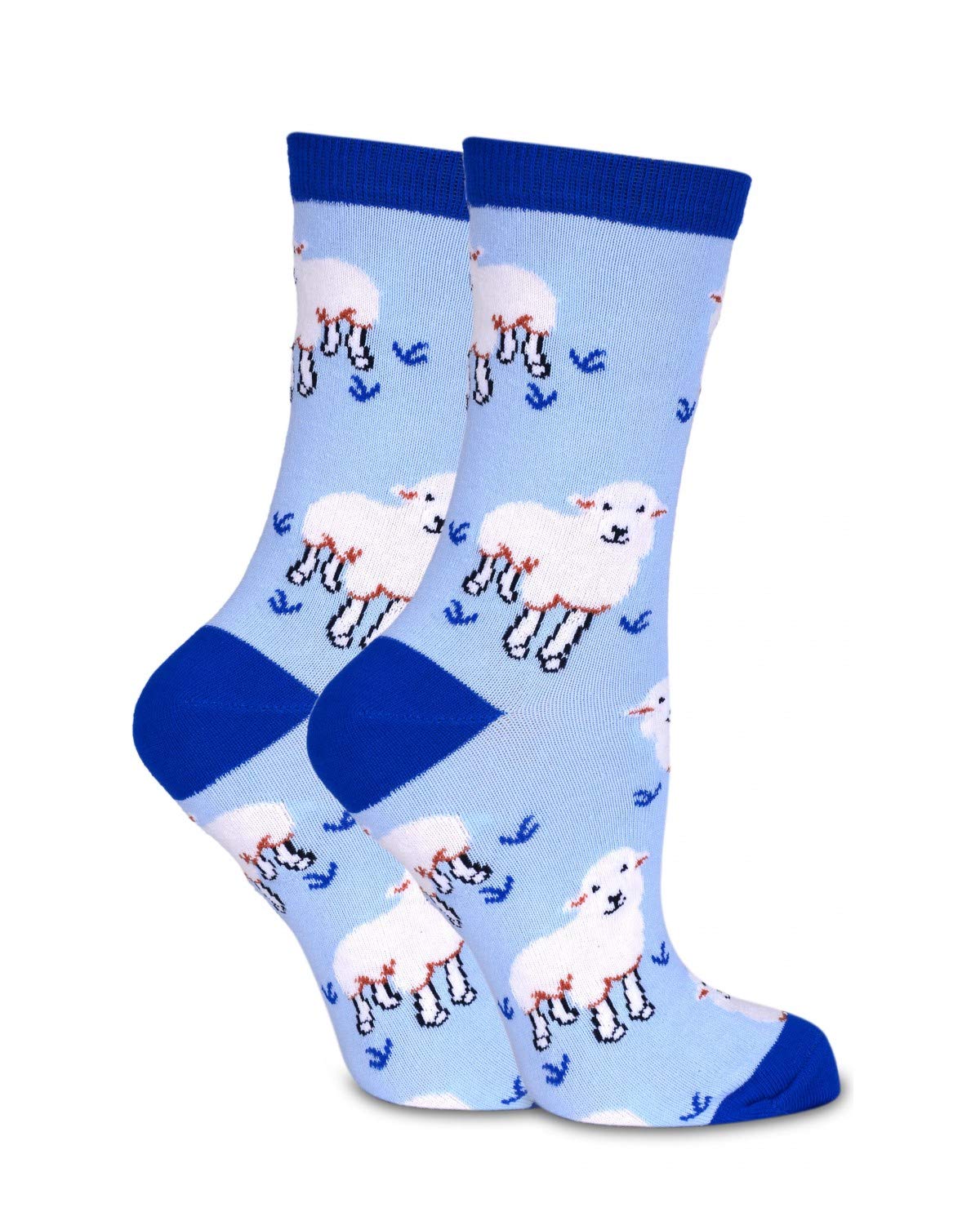 Socks Concept Men's Blue Sheep Baa Baa Sheep | Wo Funky Socks Boys Fun Socks Girls | Size 4-7