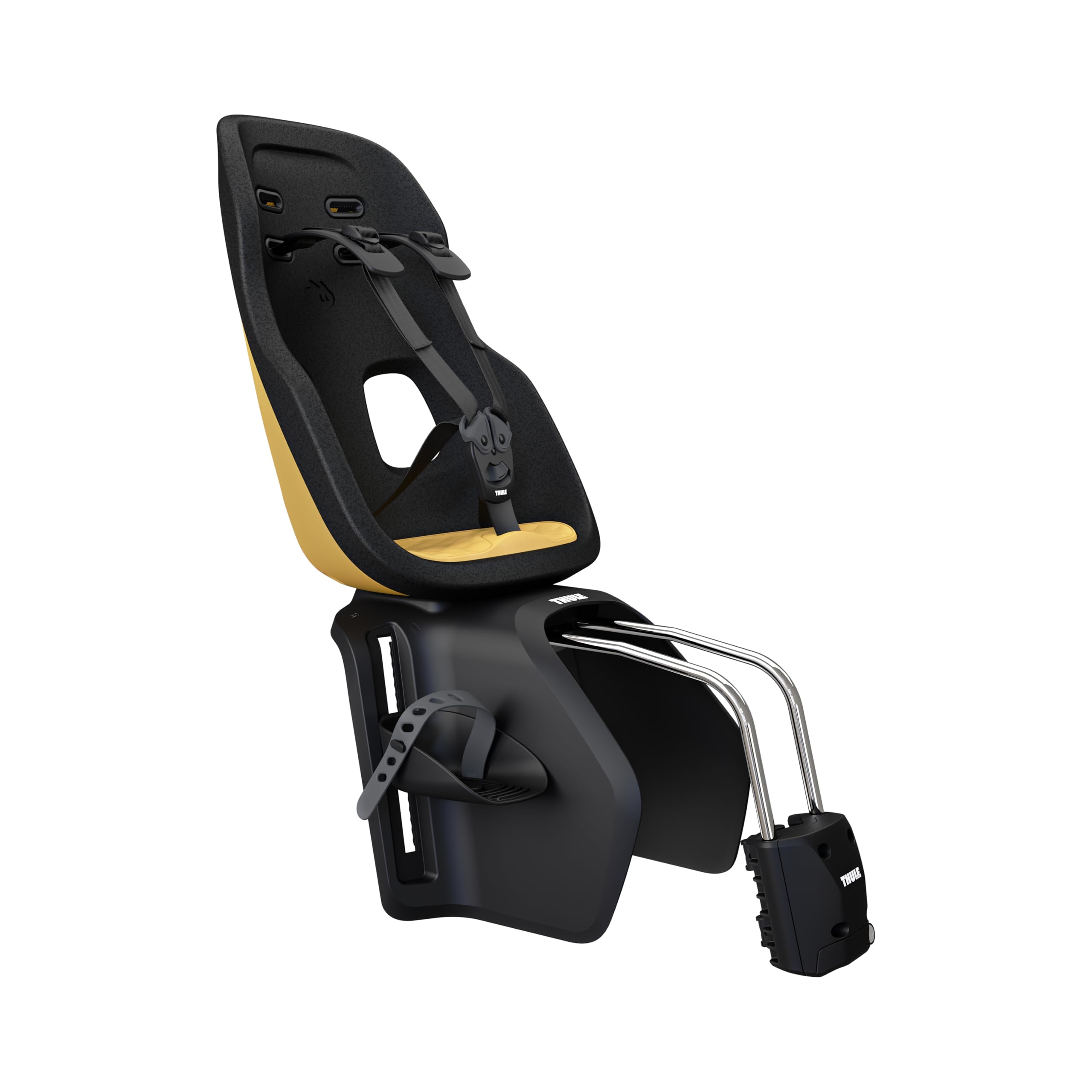 Thule Yepp Nexxt 2 Maxi – Children's Bicycle Seat Yellow Burnished