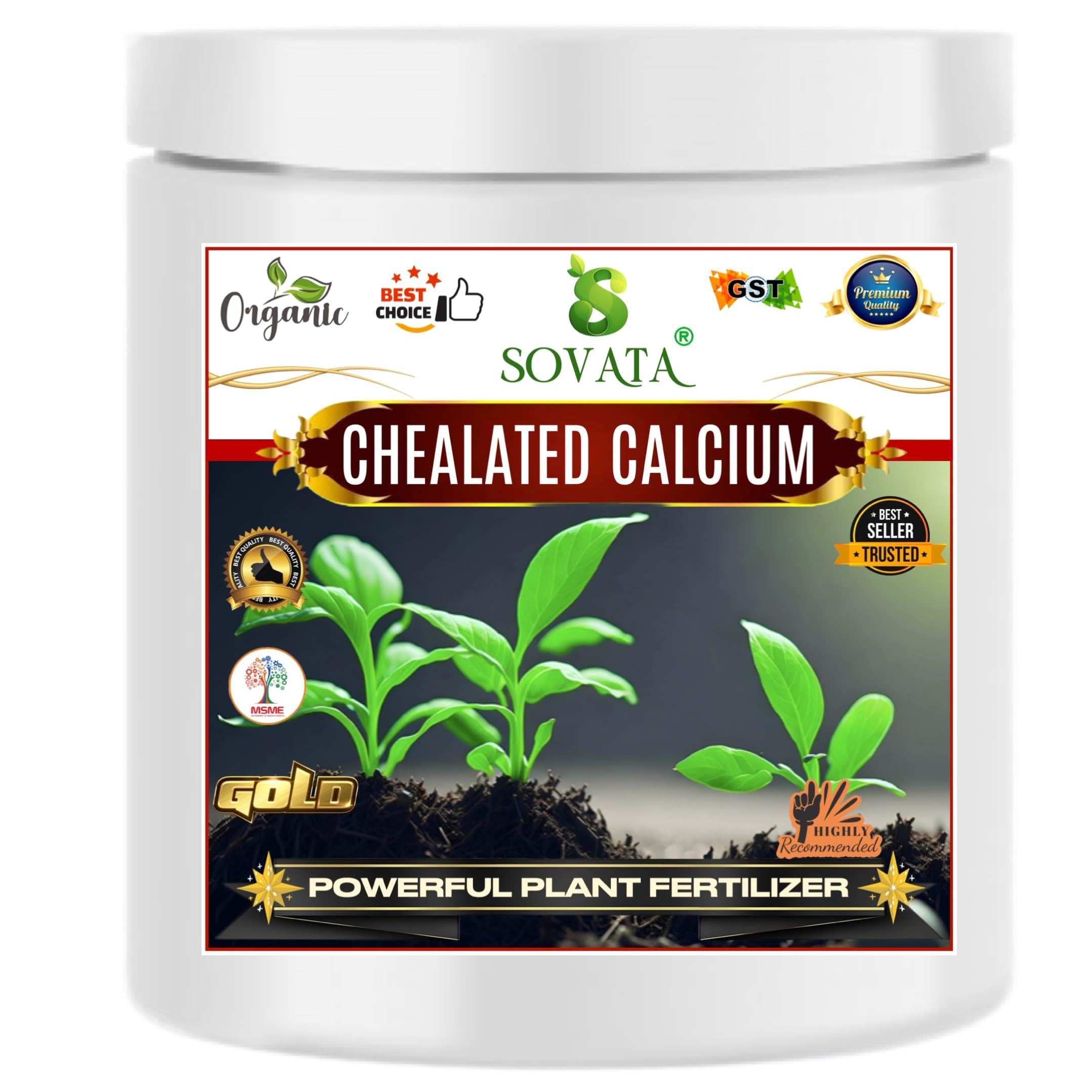 Sovata® Chelated Calcium, Essential Powerful Organic Fertilizer for Overall Healthy Growth of All Plants. (400 gm) (B0D8HVGF1N) Amazon Price History, Amazon Price Tracker