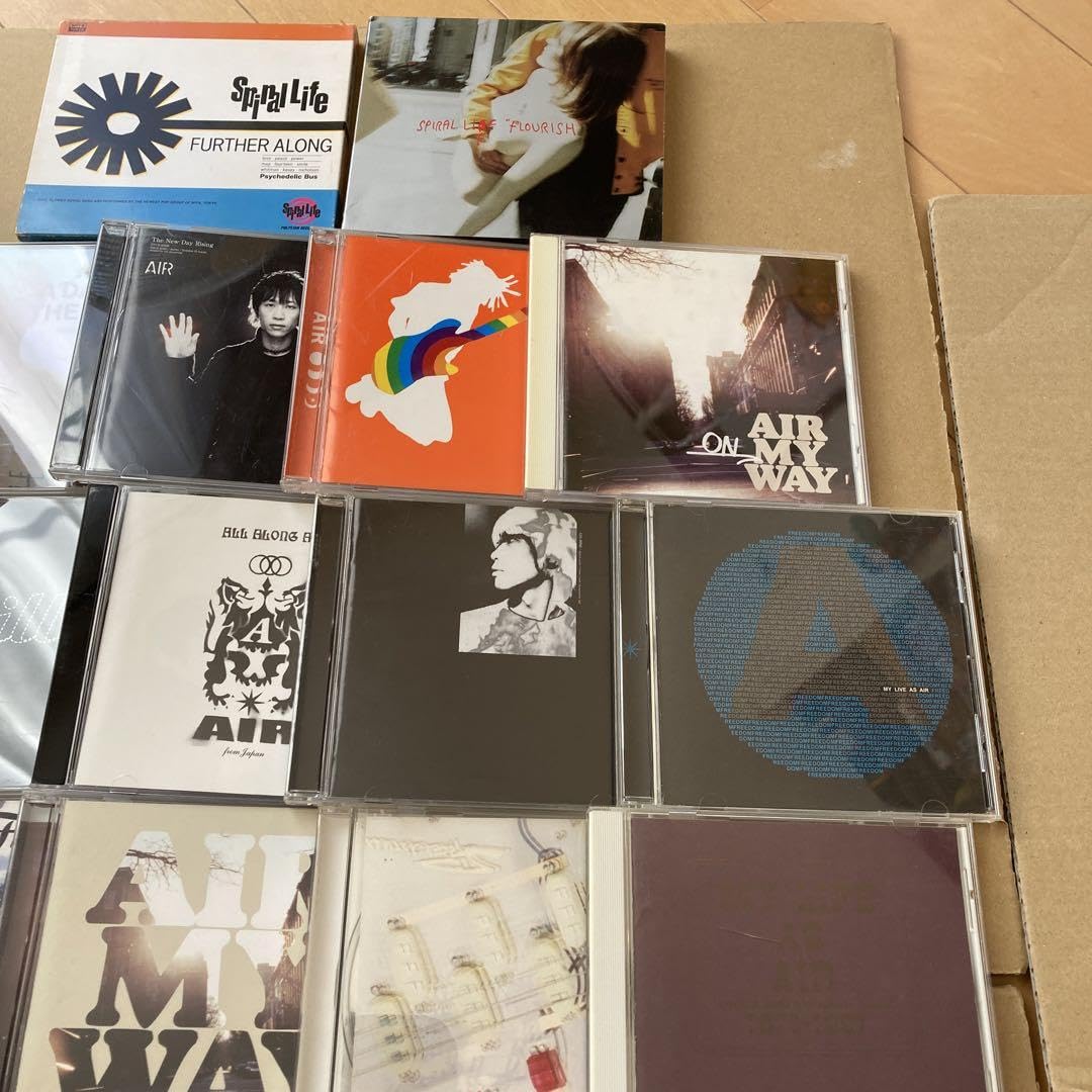 Amazon.co.jp: AIR スパイラルライフ 車谷浩司CD まとめ売り パン