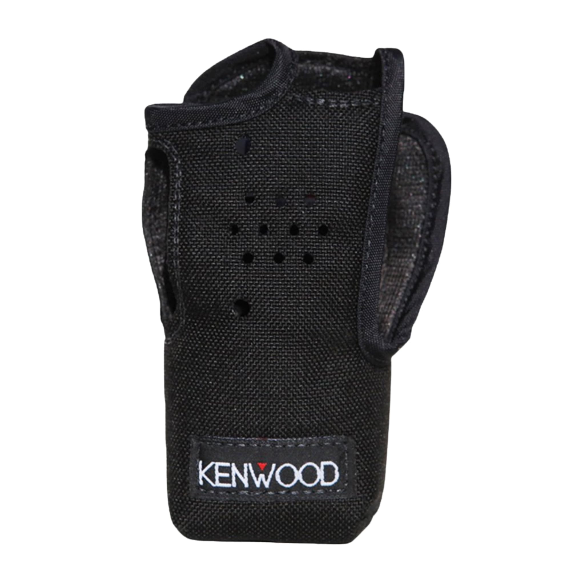 KENWOOD KLH-187 Nylon Case for Two-Way Radios – Fits TK-2400/3400, NX-P1200/1300, Form-Fitted Protection with Belt Loop and Control Access