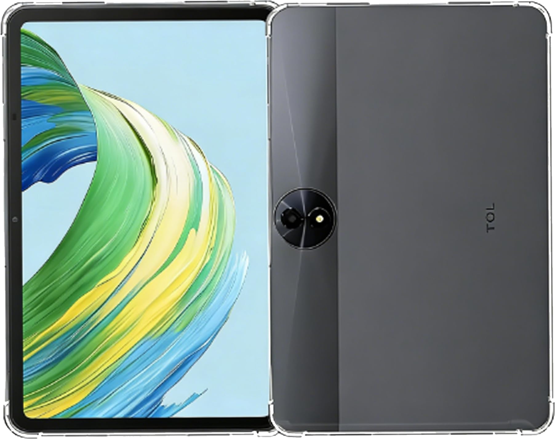 Briacicell For TCL Tab 11 Gen2 11インチ ケース TPU製 軽量 黄ばみ防止 指紋防止 滑り止め 透明で、耐久性があり、取り付けが容易ですリア TCL Tab 11 Gen2 11インチ 専用 保護カバー