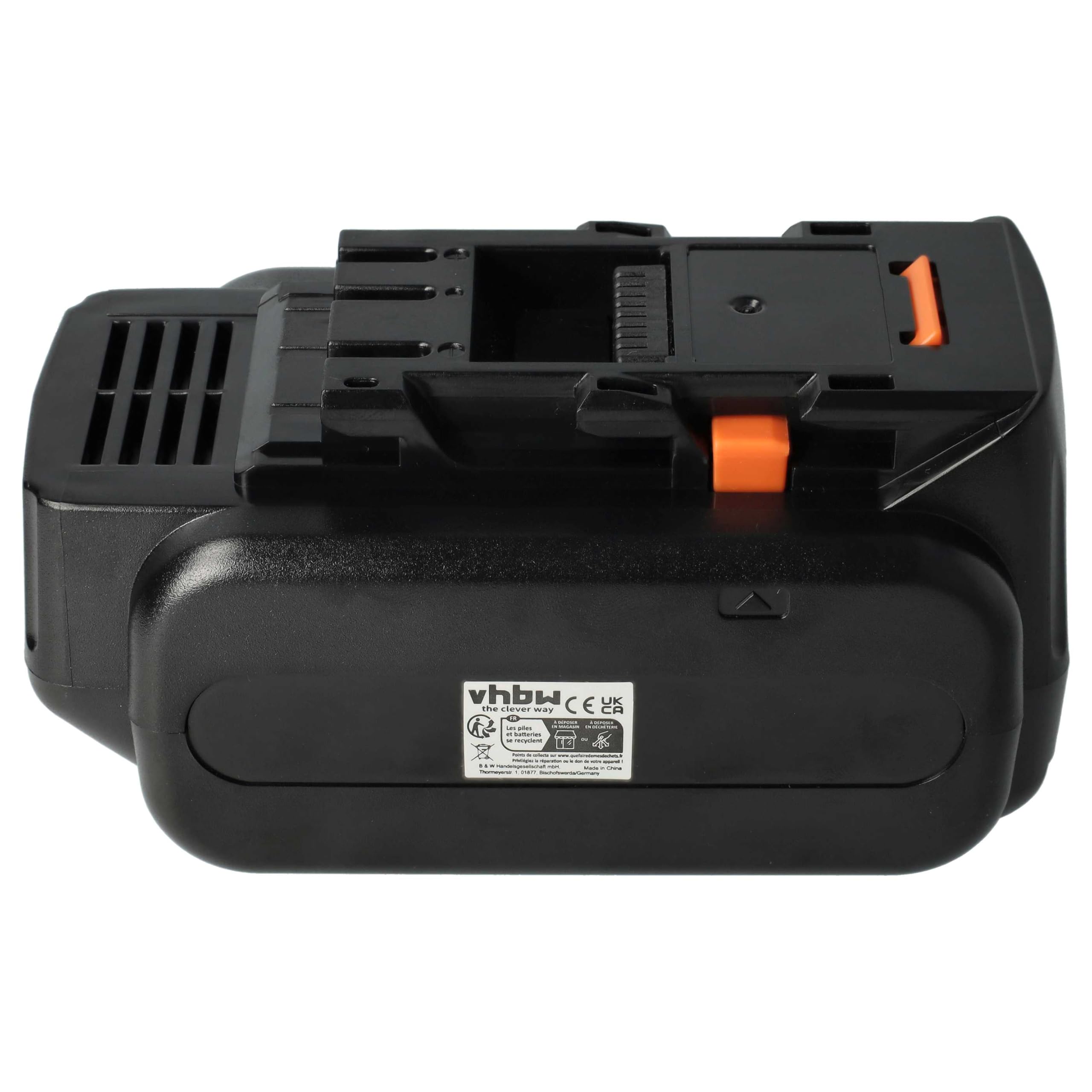 vhbw batteria sostituisce Panasonic EY9L54, EY9L54B, EY9L53B per utensile (4000 mAh, Li-Ion, 18 V)