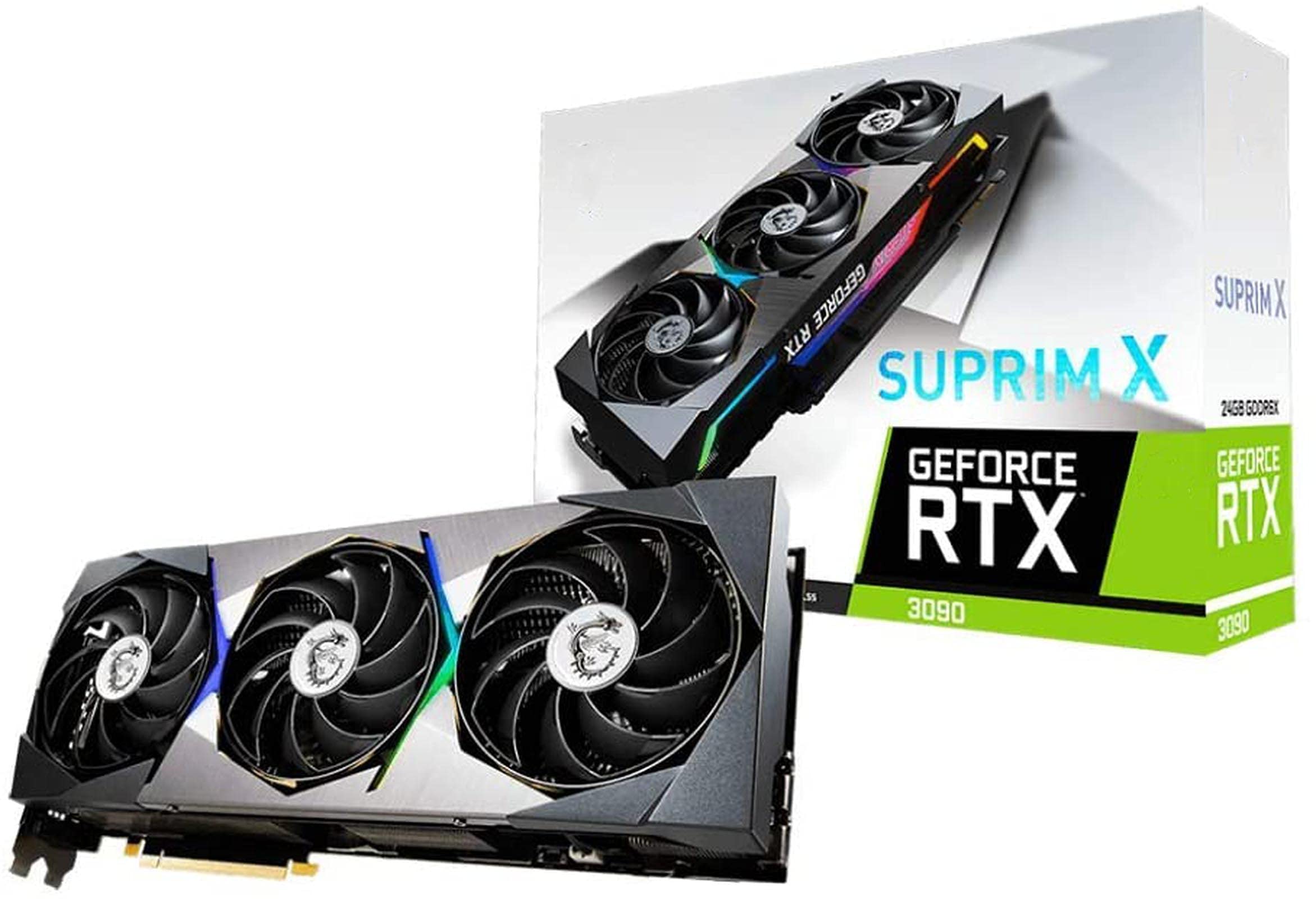Gaming GeForce RTX 3090 24GB GDRR6X 384-Bit HDMI/DP Nvlink Torx Fan 3 Ampere Architecture OC Graphic