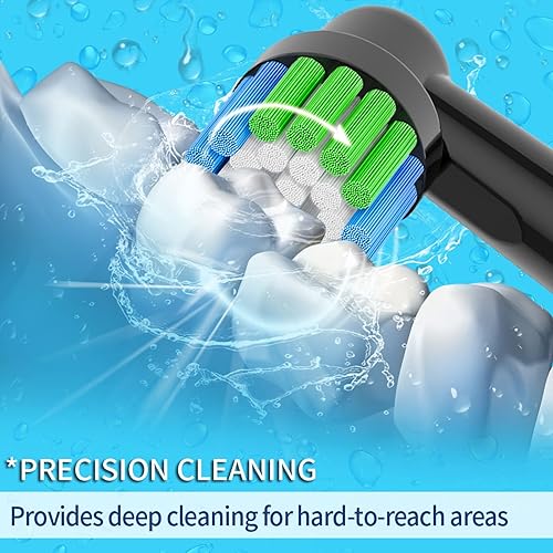 Miniatura 2 de 16 cabezales de repuesto para cepillos de dientes eléctricos profesionales, compatibles con Oral-B Braun Pro10001500100500VitalityGenius