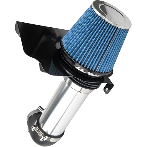 KAX 4" Cold Air Intake Kit Compatible With Dodge Charger 2006-2019, Challenger 2008-2019,Magnum 2005-2008, for Chrysler 300 2005-2019, 5.7L 6.1L, Blue