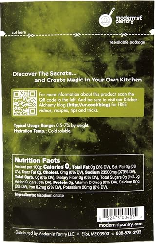 Miniatura 3 de Citrato de sodio + hexametafosfato de sodio paquete de valor sin OMG vegano OU Kosher certificado - 100 g/4 oz