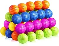 Vista 1 de 50 pelotas de práctica de golf de espuma, bolas de práctica de espuma de vuelo limitado, para aliviar el estrés, deportes, de sensación realista