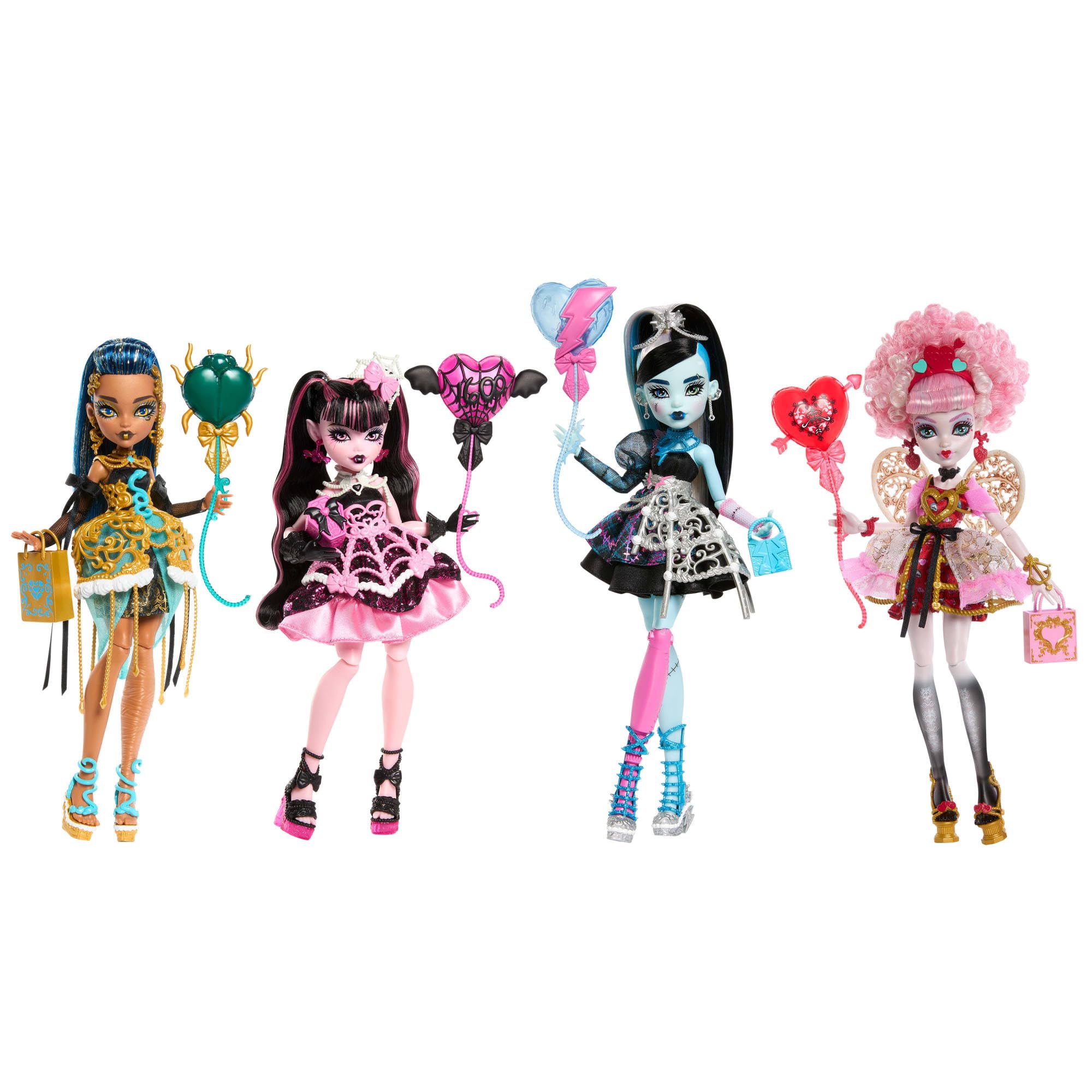 Monster High Birthday doll Draculaura 1600 surprise for girls from 4 years