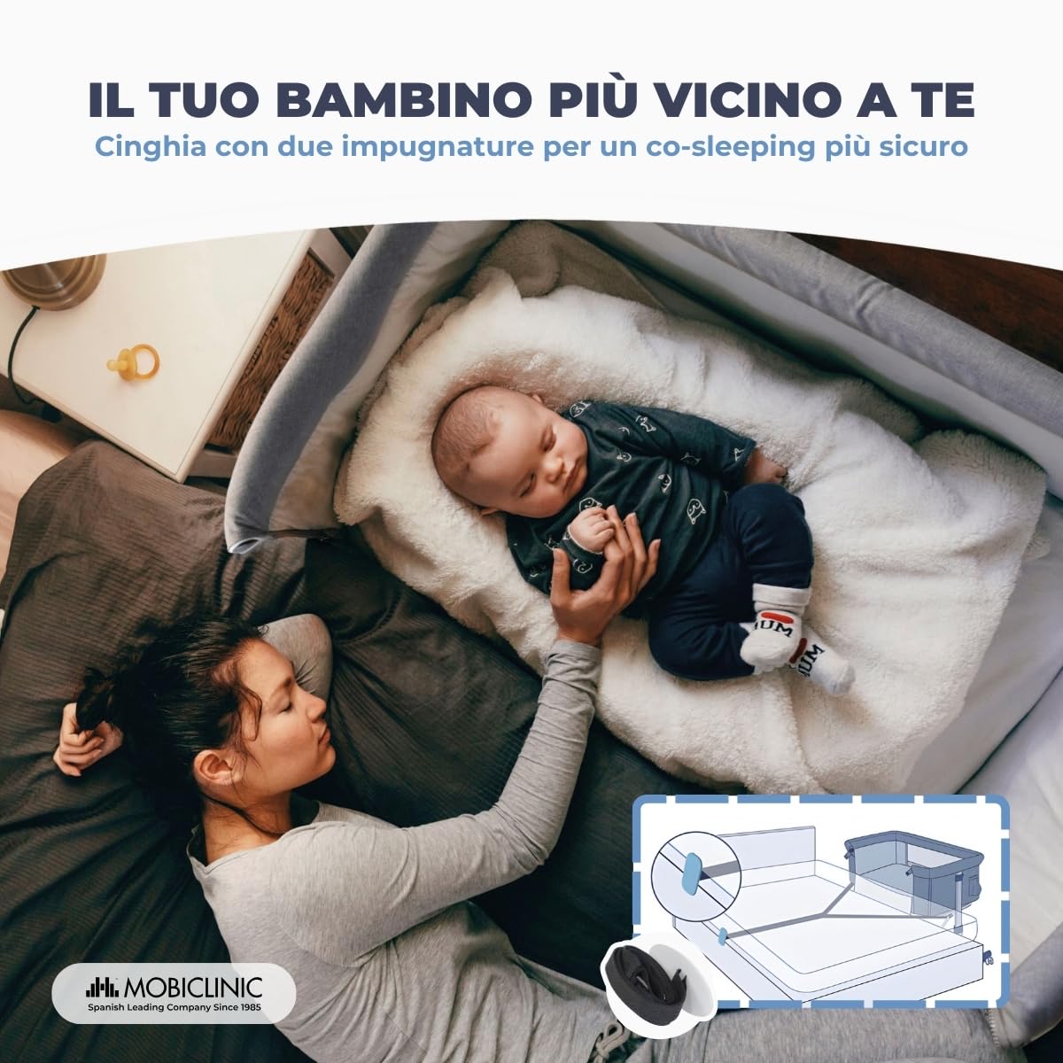 Culla Fianco Letto Chicco Next2Me Forever | 3 In 1 Regolabile | Fino A 4 Anni | Materasso Incluso - Foto 3