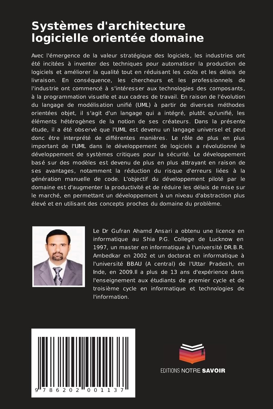 Systèmes d'architecture logicielle orientée domaine: Modélisation et conception à l'aide d'UML