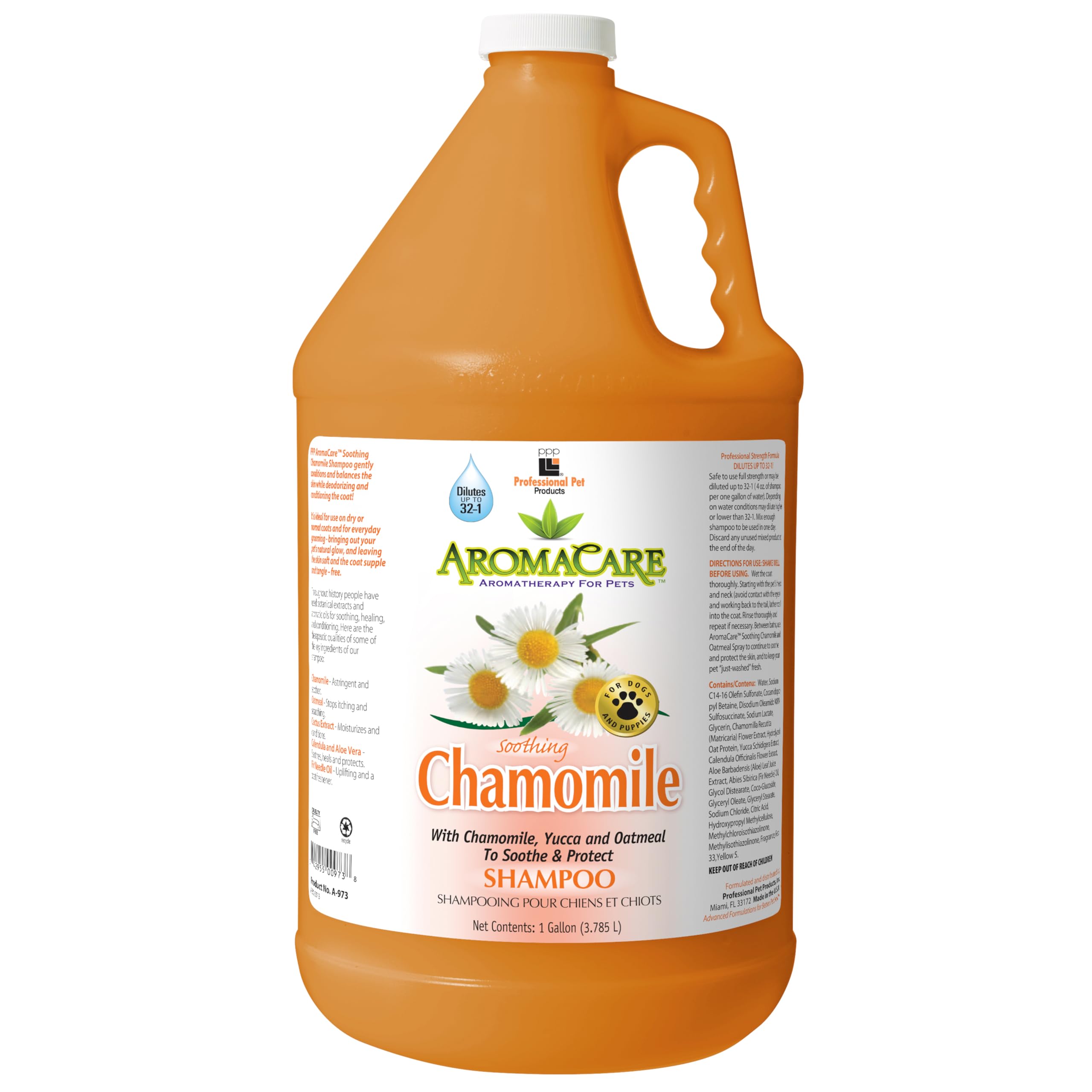 PPP Aromacare Soothing Chamomile and Oatmeal Shampoo, 3.8 Litre, 3.8L