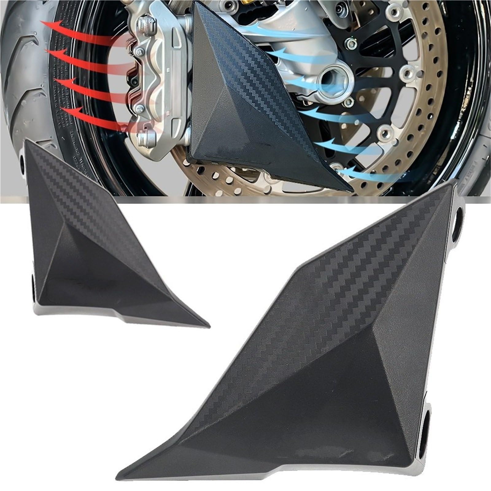 Refrigeración de Pinza de Freno Conductos de refrigeración de Aire de Pinza ABS compatibles con Suzuki GSX R1000 GSX S1000F GSXR1000 GSX-S1000 GSX-S1000F GSX-S1000Z