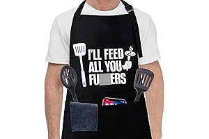 I'll Feed All You F*ckers Apron: The Ultimate Culinary Statement for the Badass Chef