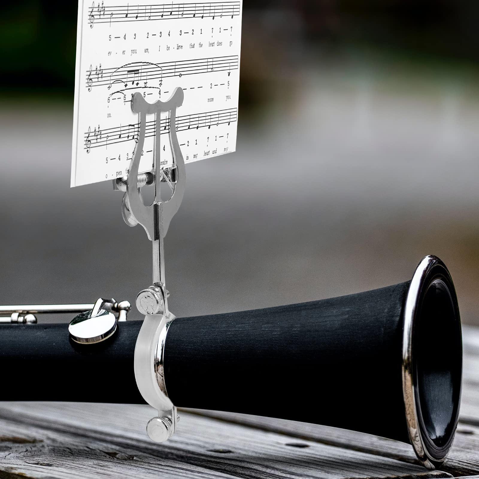 Clip Per Spartiti Per Clarinetto Con Lira - Supporto Per Musicisti Principianti E Band - Foto 5
