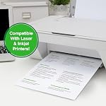 PrintWorks 100% Recycled Printer Paper 8.5" x 11" White - 20 lb Copy & Multipurpose Computer Paper - 8 Packs, 3200 Sheets - Made in the USA - 92 Bright - Printer & Copier Compatible (00018-8)