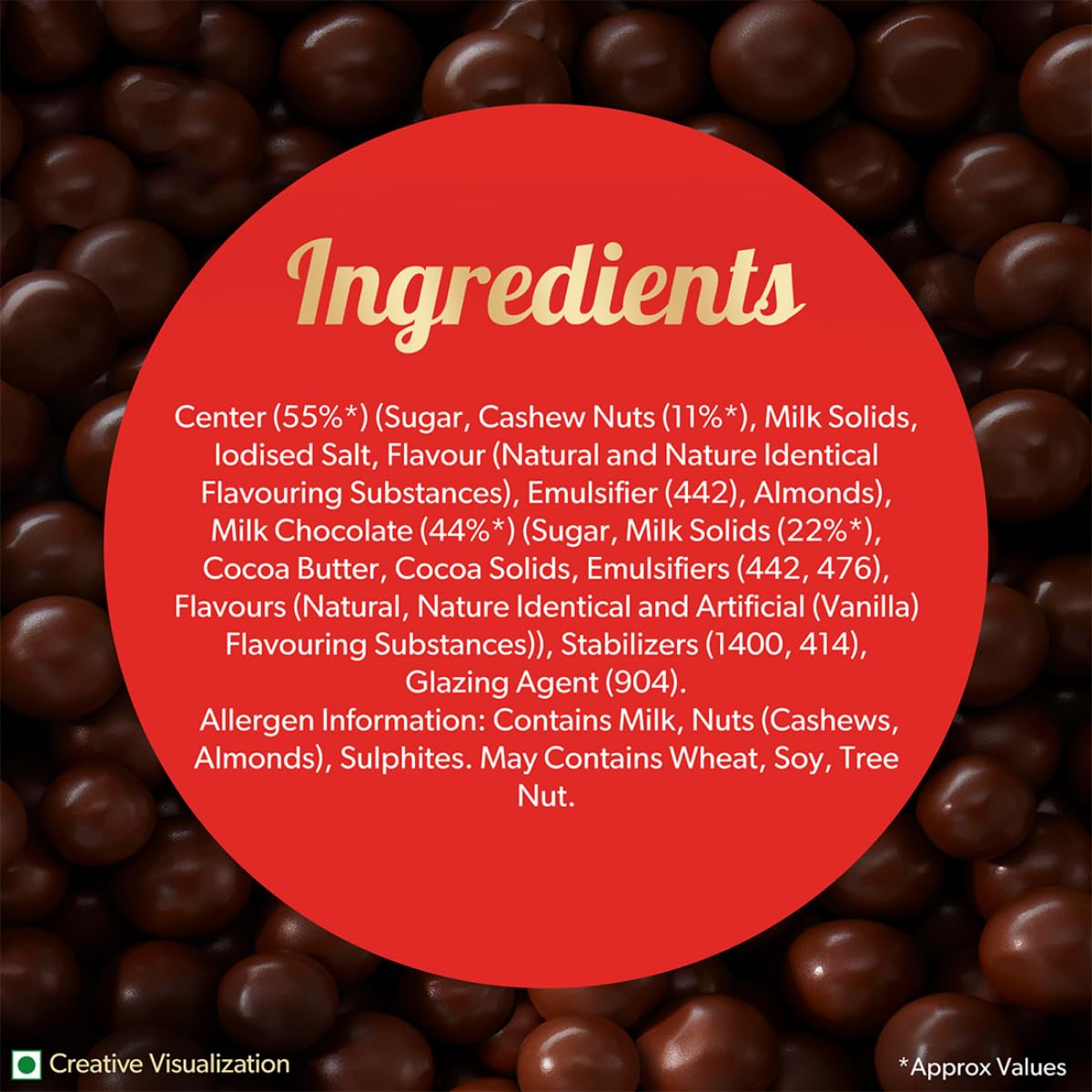 Cadbury Nutties Chocolate Pack, 54 g - Image 2 thumbnail