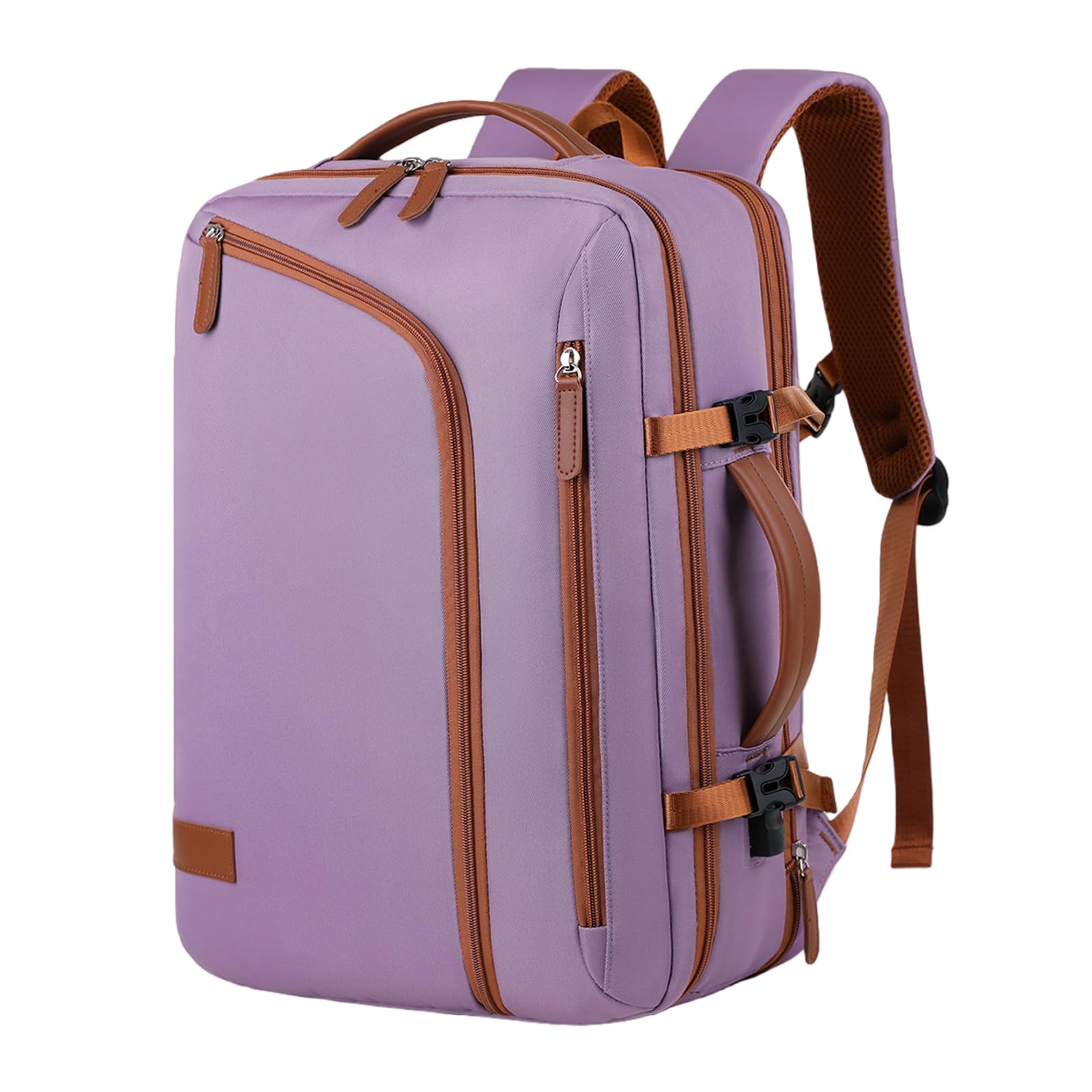 Gyios backpack Simple Business Laptop Backpack, Large Capacity Rucksack With Port For Travel, School And Daily Use-a