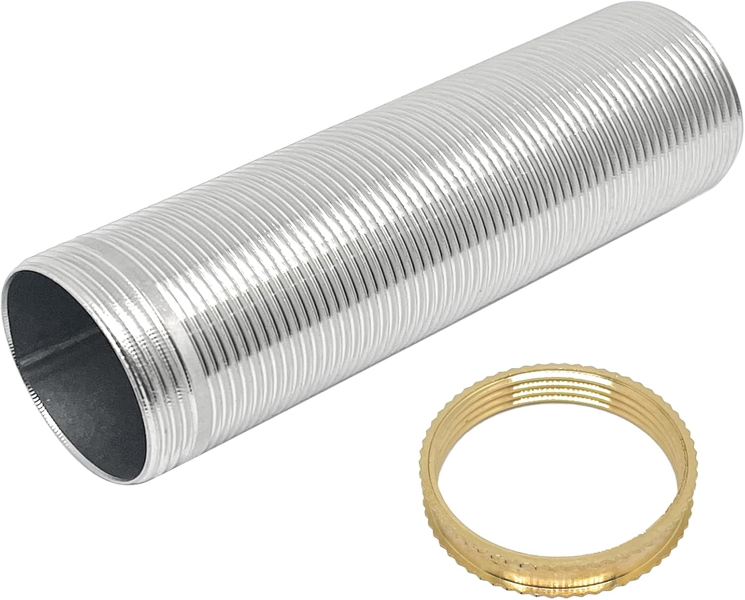 1Pcs Faucet Mount Extension Shank,Bathroom Installation Extension Threaded Pipe,for a single