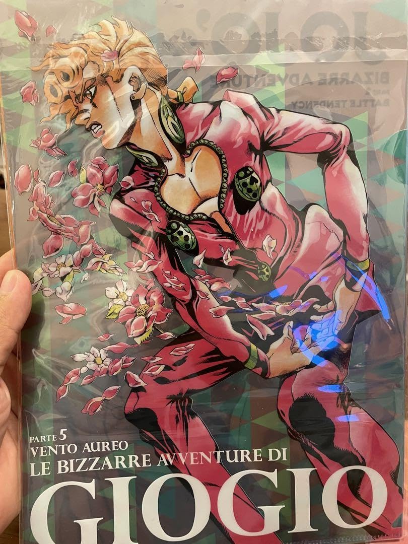 Amazon.co.jp: ジョジョ5部&2部クリアファイルセットジョジョ展2012