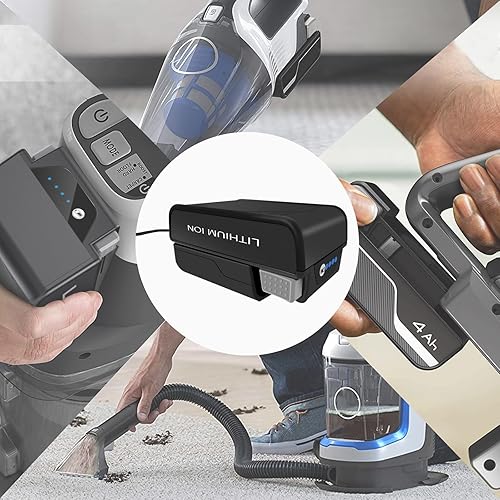 Miniatura 7 de Remate Cargador de repuesto para todas las baterías Hoover ONEPWR de iones de litio con luces indicadoras LED intermitentes, adecuado para batería