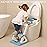 Potty Training Seat - Toddlers Potty Training Toilet with Step Stool Ladder, Toddler Toilet Seat for Kids Boys Girls, Upgrade Training Ladder with Anti-Slip Pads, Comfortable, Safe (Blue)