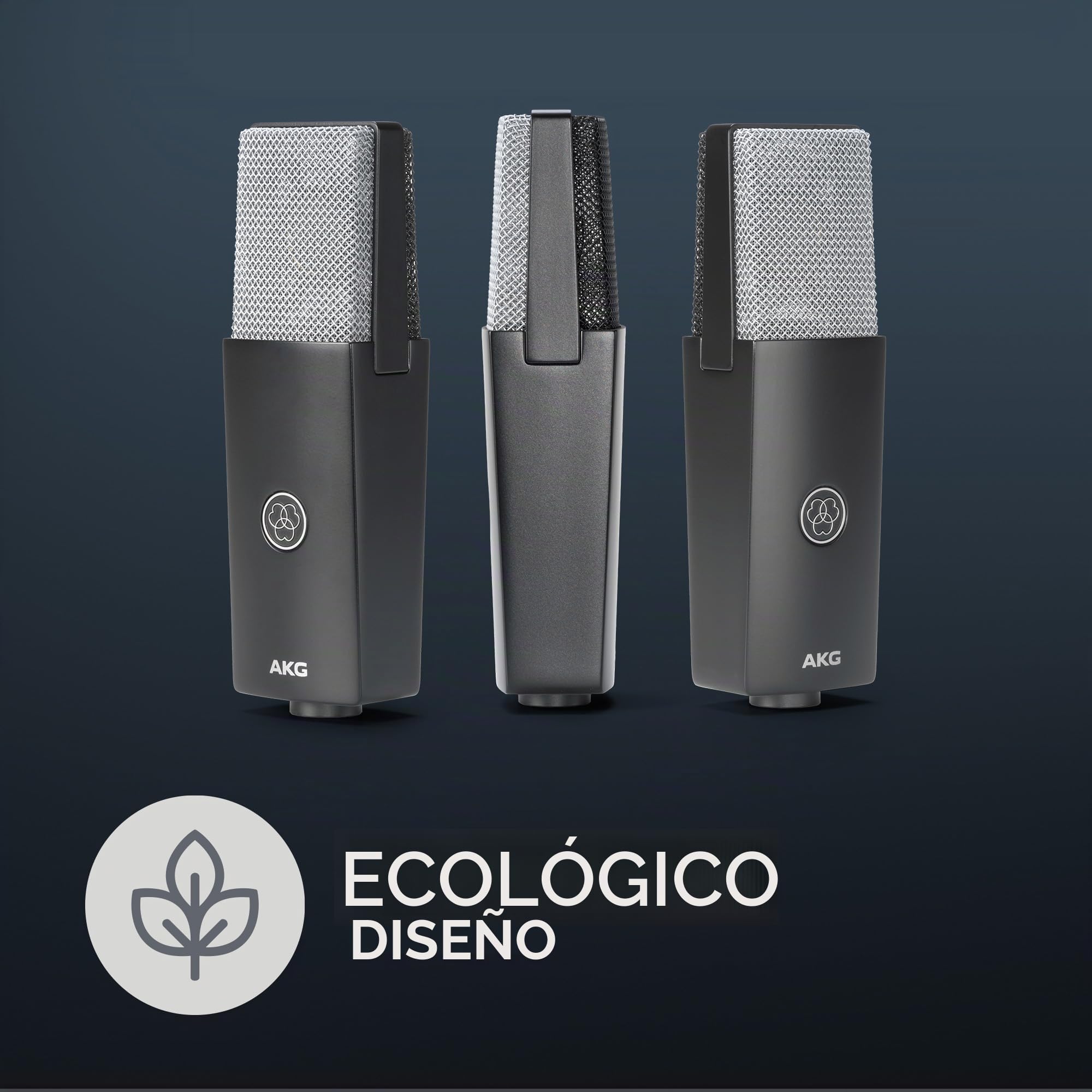 AKG C-Series C104 Micrófono de Condensador cardioide de diafragma Grande Creadores de Contenido y músicos