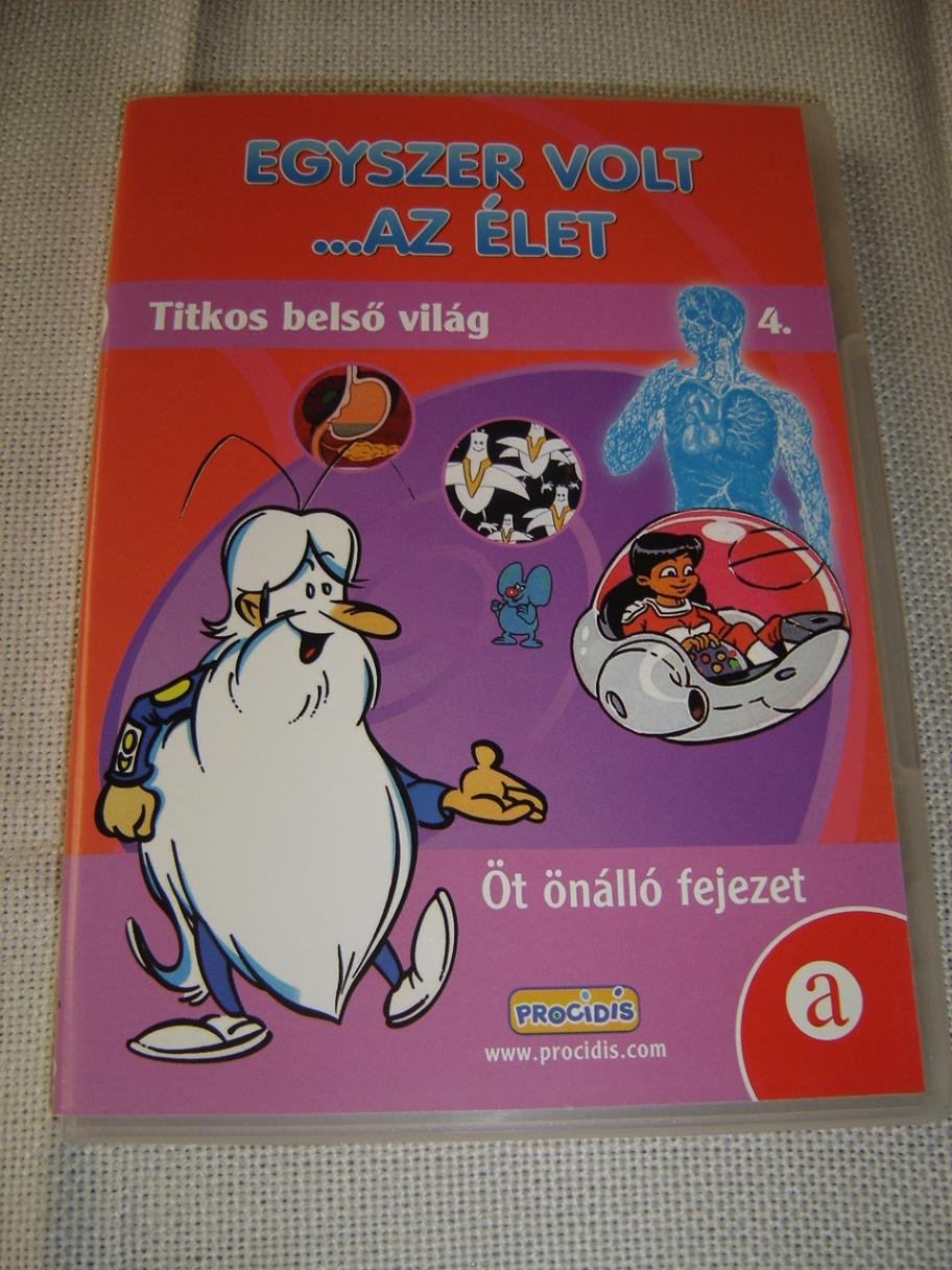 Titkos belso világ / Egyszer volt... Az élet 4. / Albert Barillé Once Upon A Time Series / HUNGARIAN Audio Only [European DVD Region 2 PAL]