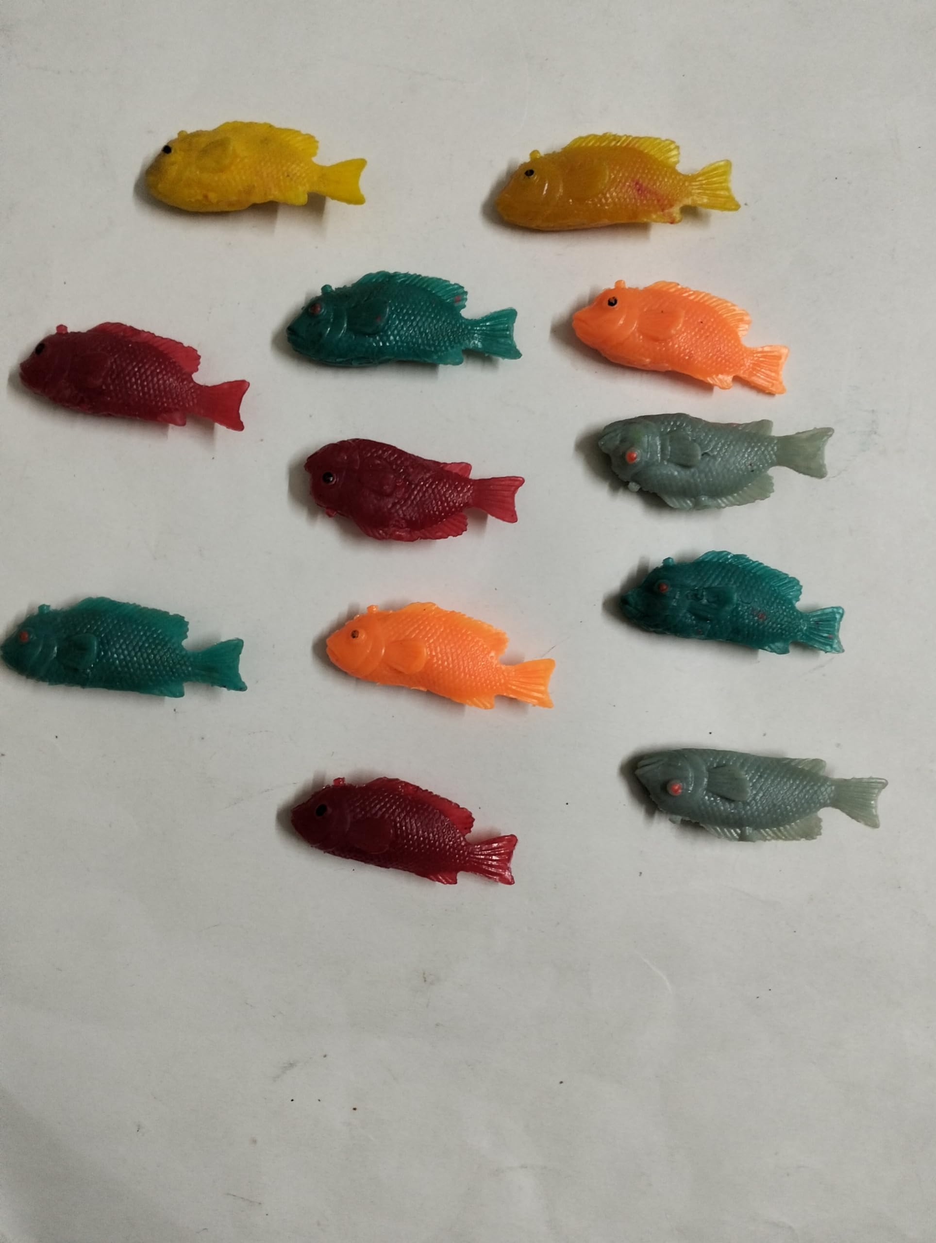 Chuz N Pick Set of 12 Lifelike Soft Rubber Fish Models Perfect for Decor, Creative Projects, Artificial acqarium Mini Fish (B0CKWC4F4P) Amazon Price History, Amazon Price Tracker