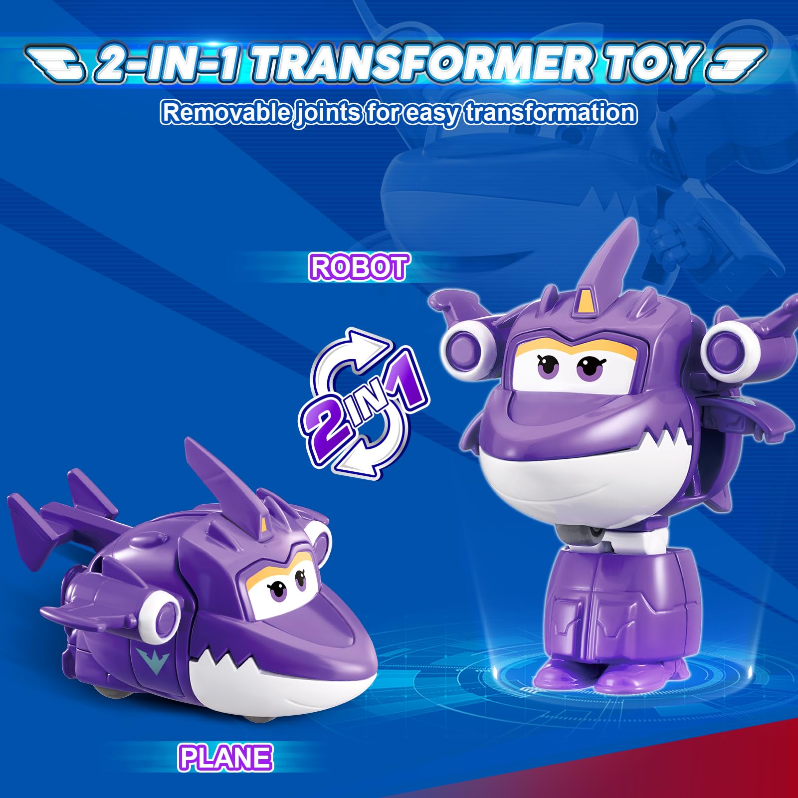 ☆サリー出品☆ Amazon.co.jp: Super Wings Transform-a-Bots サリー。 : おもちゃ