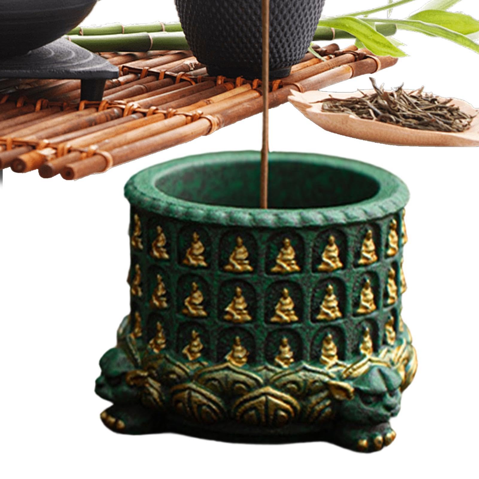 Porte-encens Bouddha fait main : l'accessoire idéal pour harmoniser votre coin zen