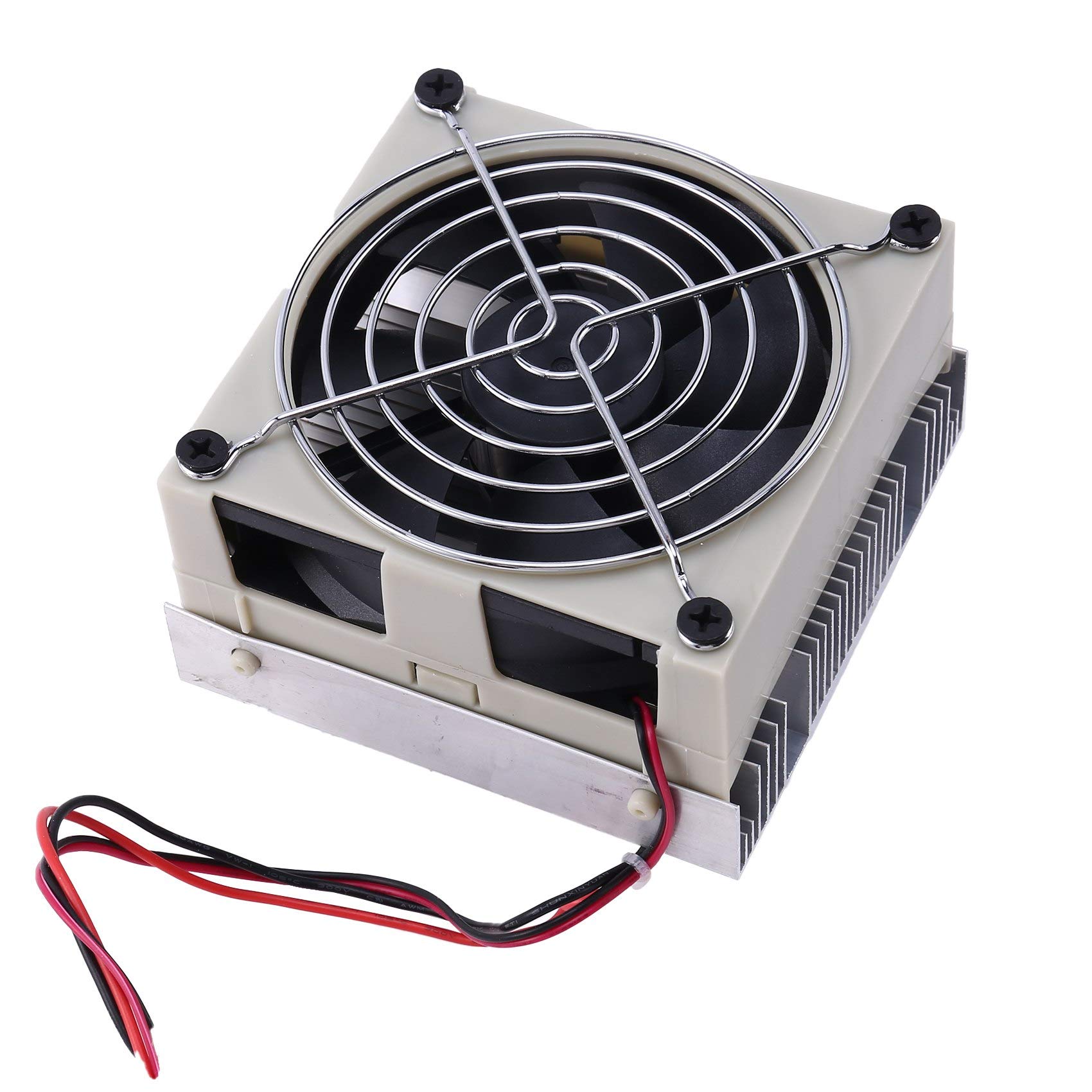 Littimoon DIY Thermoelectric Cooler Cooling System Semiconductor Refrigeration System Kit Heatsink Peltier Cooler for 10L Water