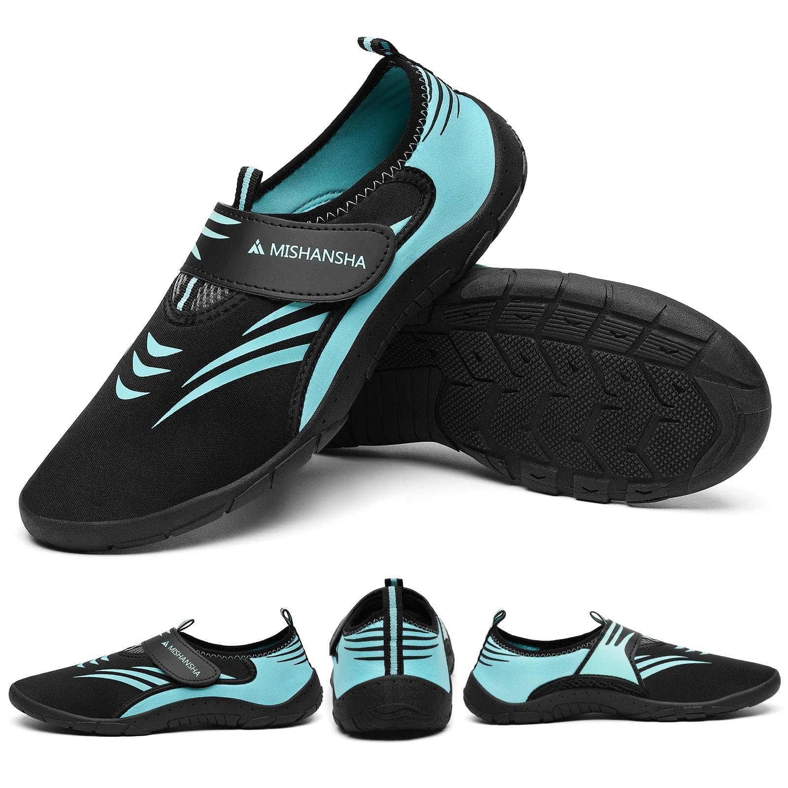 Mishansha Escarpines Secado Rápido Barefoot Zapatos Agua para Hombre Mujer Gr.36-46