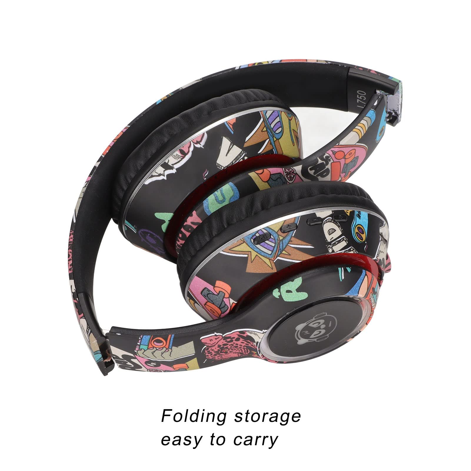 Zunate Auricolare Bluetooth Senza Fili, Auricolare Illuminato a LED HiFi, Cuffie da Gioco Wireless Universali da 400 mAh 8-9 Ore con Luce Colorata, per Telefono Cellulare, Computer