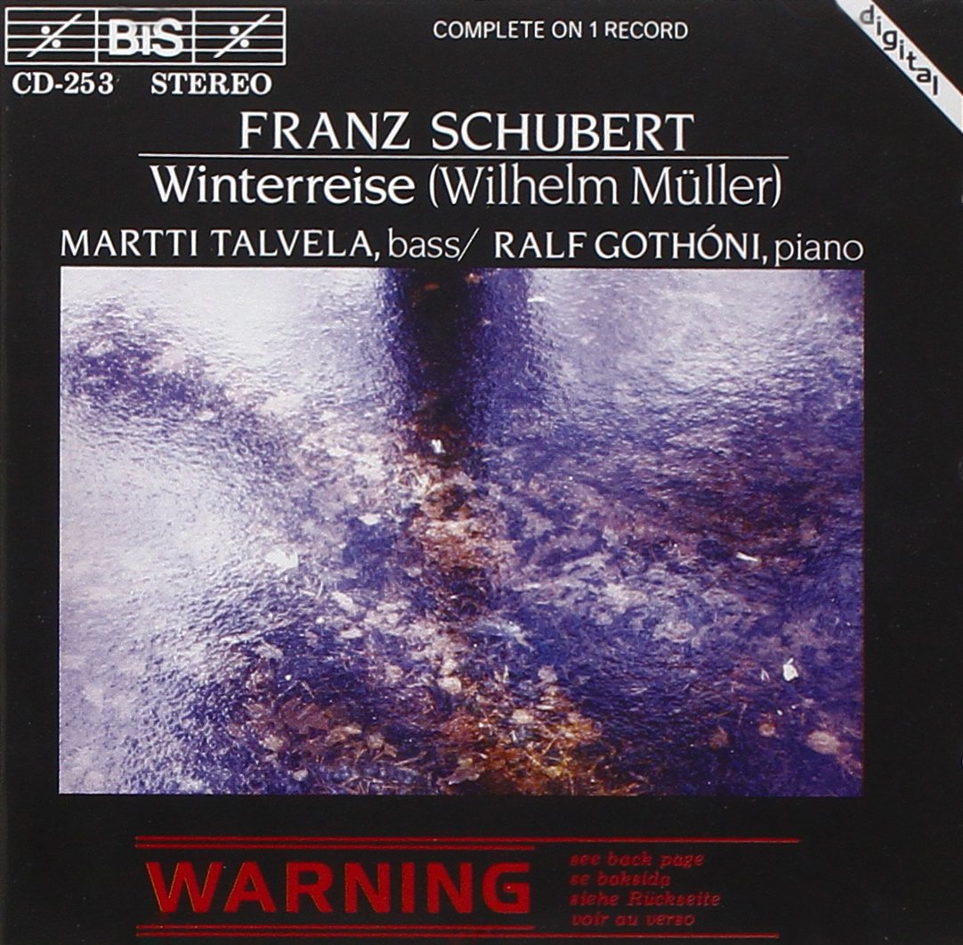 Winterreise Op. 89 D. 911 [Audio CD] Gothoni, Ralf; Talvela, Martti and Franz Schubert
