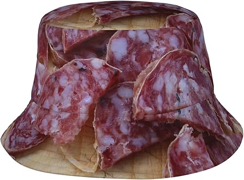 Miniatura 10 de 3D Funny Realistic Food Cheese Unisex Bucket Hat Summer Beach Sun Cap Packable Fisherman Hat