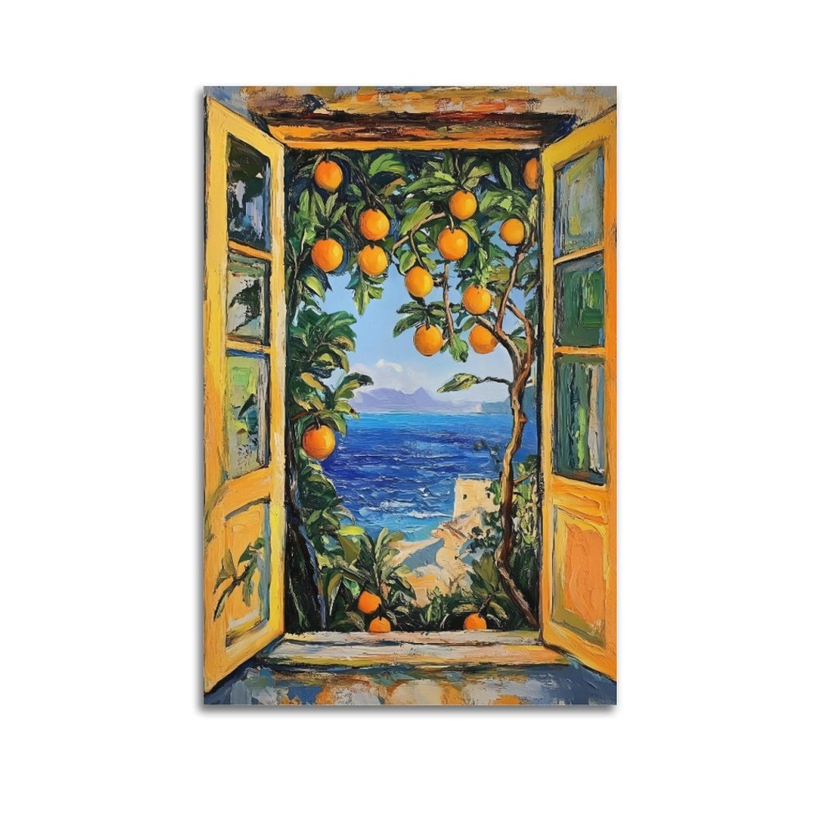 JoenTdrn Henri Matisse Aesthetic Canvas Wall Art Print Home Decor for Bedroom Living Room12x18inch(30x45cm) Unframe-style
