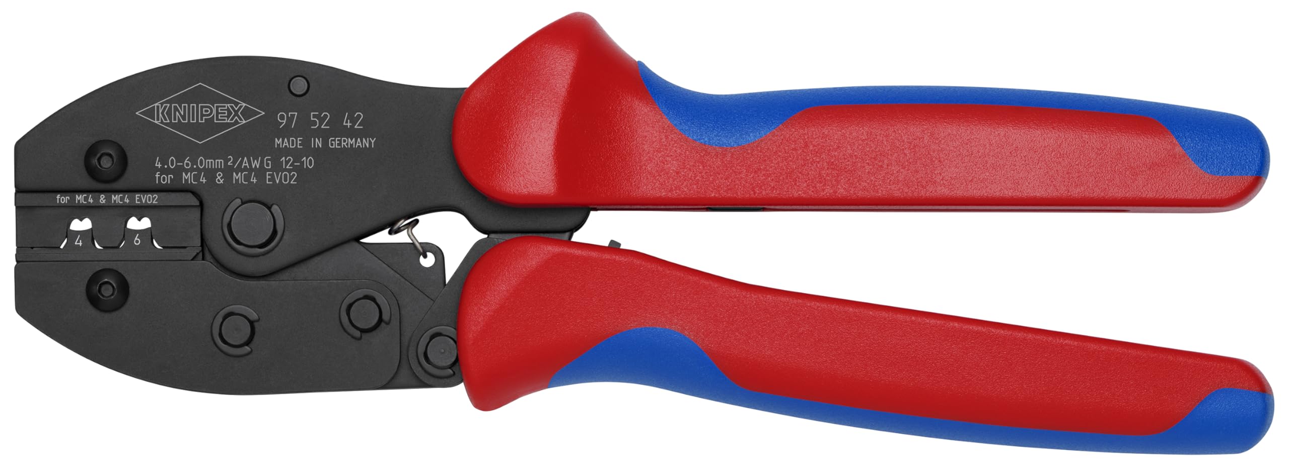 KNIPEX Tools 97 52 42 KNIPEX PreciForce® Crimping Pliers For MC4