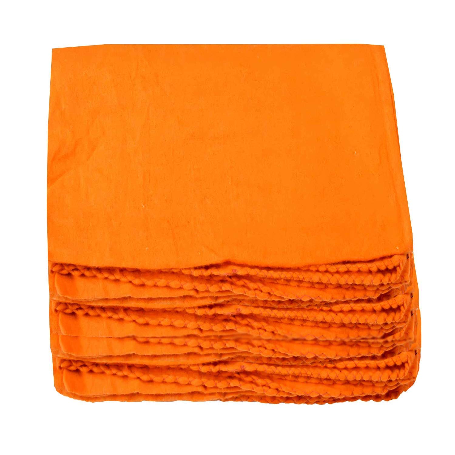 Hari Om Bubs Yellow Duster Cleaning Cloth - Multipurpose Cotton Cloth Pack of 6 - Big Size